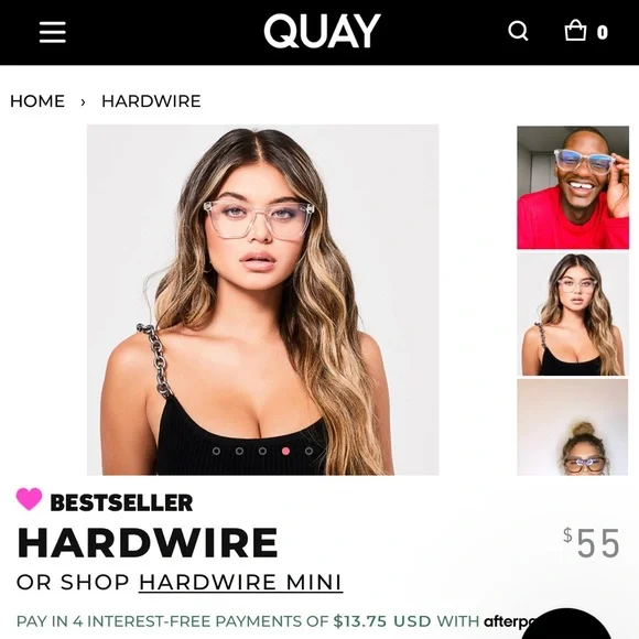 Quay Australia | Accessories | Quay Hardware Blue Light  display picture 3